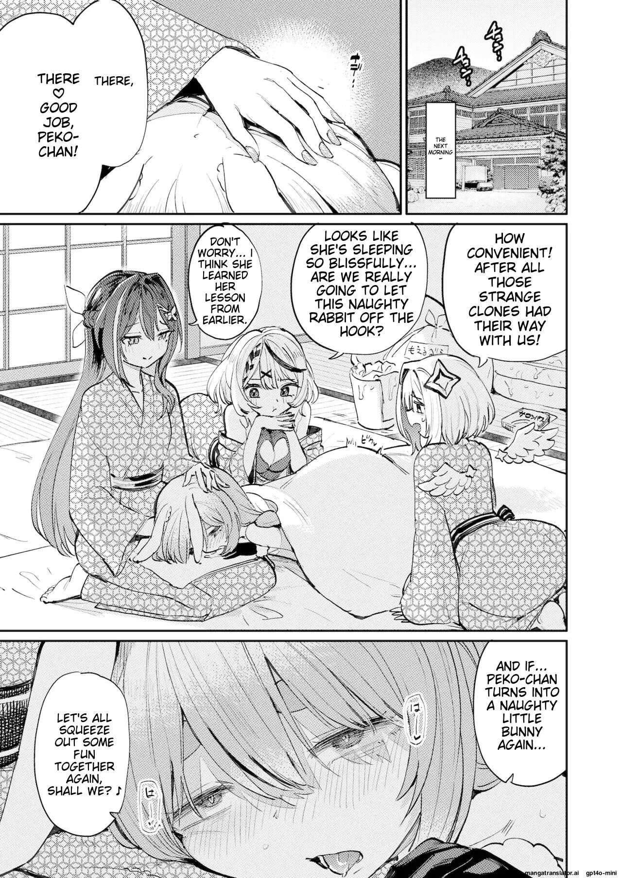 Hatsujou Usagi Rinkansai Chapter 2000 Page 32